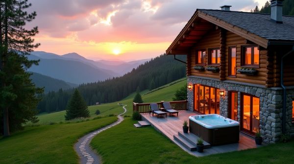 Pourquoi choisir un chalet avec spa dans les Vosges ?